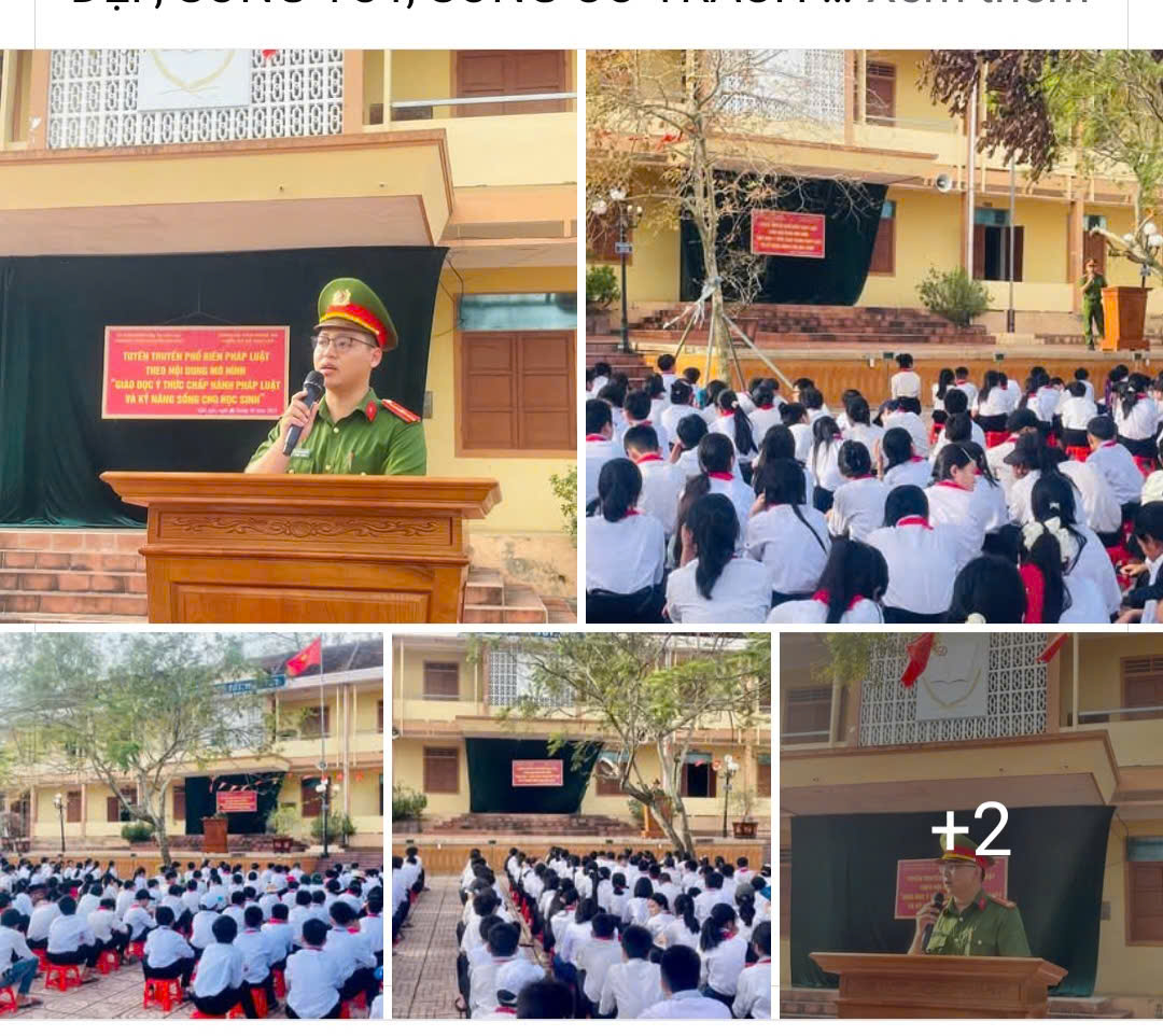 Hình ảnh buổi tuyên truyền PBPL cho học sinh